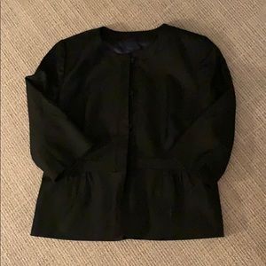 J Crew short peplum jacket size 8